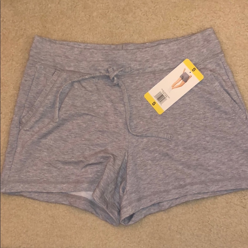 Gray Soft Shorts